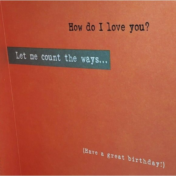 Rare Marian Heath Greeting Card For My Dork Geek Loser Brother Fun Greeting Card - Picture 8 of 10